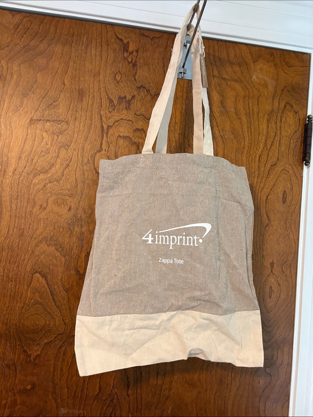 4imprint Beige Zappa Tote Bag